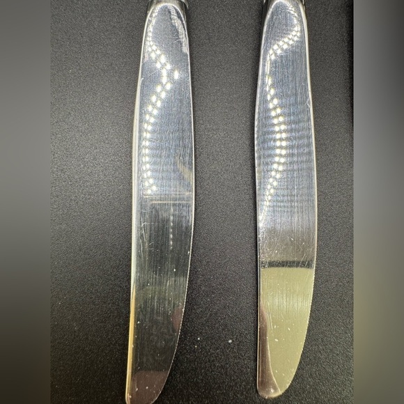 Oneida Michelangelo 4 Knives Heirloom Stainless Flatware Replacements - Picture 5 of 9